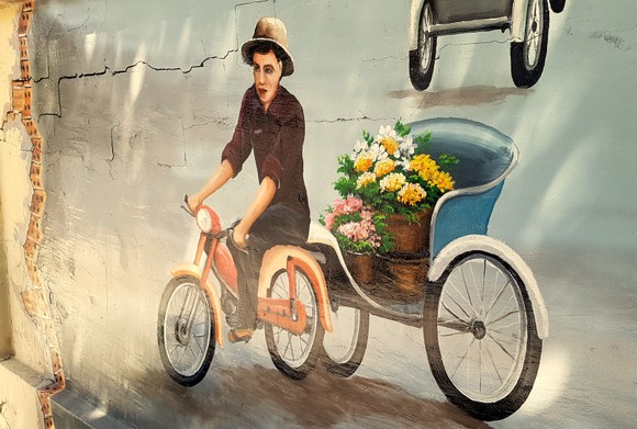 Ngắm đường bích họa 'Cần Thơ xưa và nay' ảnh 5