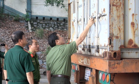 Bắt giữ khoảng 10 tấn ngà voi, vảy tê tê nhập lậu qua cảng Tiên Sa ảnh 1