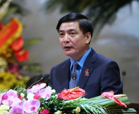 Ông Bùi Văn Cường tái đắc cử Chủ tịch Tổng Liên đoàn Lao động Việt Nam ảnh 1