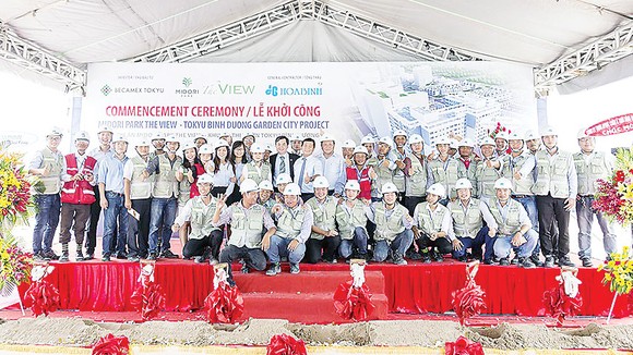 Hòa Bình khởi công Dự án Midori Park The View trị giá hơn 500 tỷ đồng ảnh 1