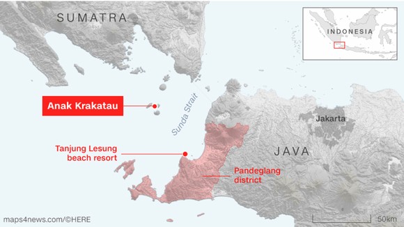 Ít nhất 281 người thiệt mạng và hơn 1.000 người bị thương trong vụ sóng thần tại Indonesia ảnh 2