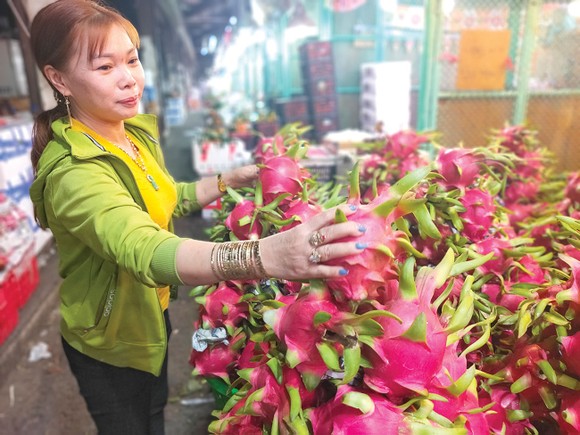 Hàng tết ùa về thành phố ảnh 1