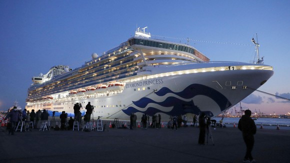 Nhật Bản xác nhận thêm 65 ca nhiễm virus Corona trên tàu Diamond Princess ảnh 2