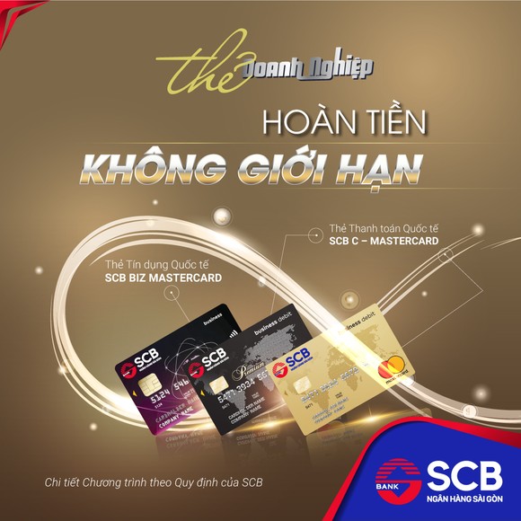 Tận hưởng nhiều ưu đãi hoàn tiền dành cho doanh nghiệp cùng SCB ảnh 2