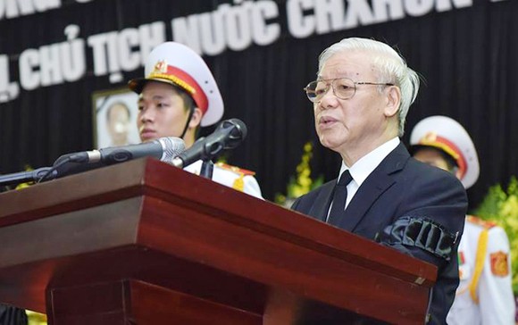 Lời điếu tại Lễ truy điệu Chủ tịch nước Trần Đại Quang ảnh 1