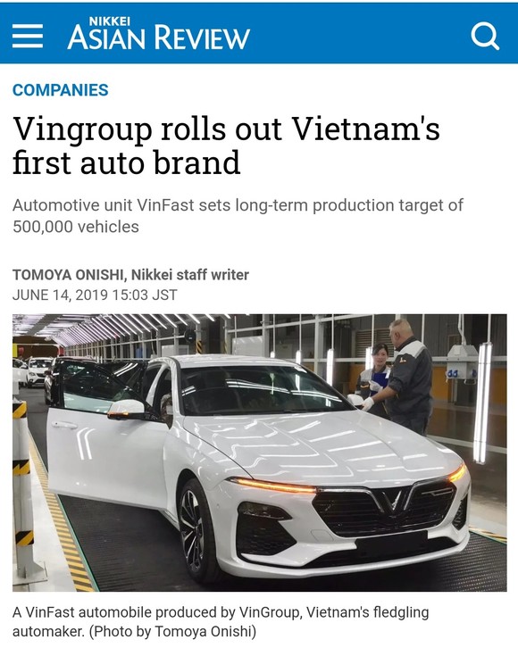 Vì sao VinFast thường xuyên 'lọt mắt xanh' truyền thông quốc tế ? ảnh 2