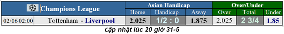 Lịch thi đấu chung kết Champions League: Tottenham chống Liverpool ảnh 2