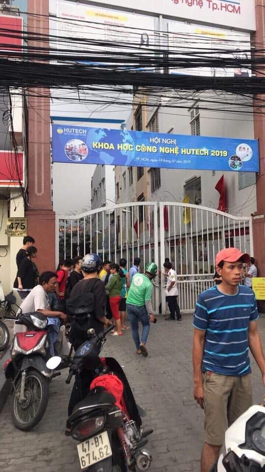 Nam thanh niên rơi từ lầu cao trong khuôn viên HUTECH, tử vong tại chỗ ảnh 1