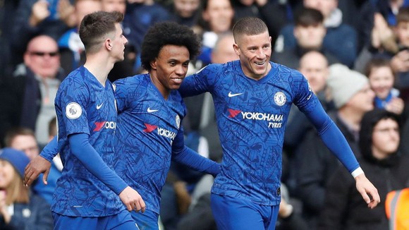 Chelsea - Everton 4-0: Mason Mount, Pedro, Willian và Giroud nhấn chìm Everton ảnh 7