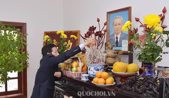 Phó Chủ tịch Quốc hội Phùng Quốc Hiển chúc tết các đồng chí nguyên lãnh đạo Đảng, Nhà nước, Quốc hội ảnh 1