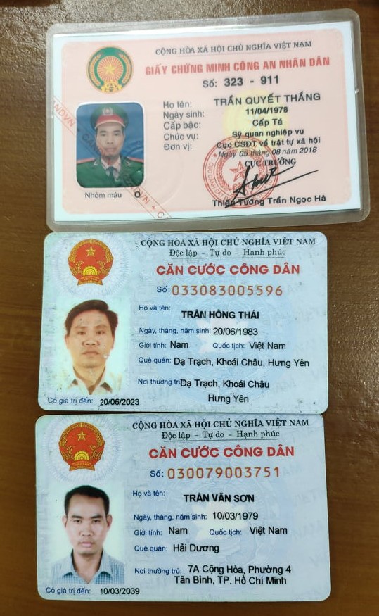 Bắt 2 đối tượng giả danh công an đến nhà dân đọc lệnh bắt người ảnh 2