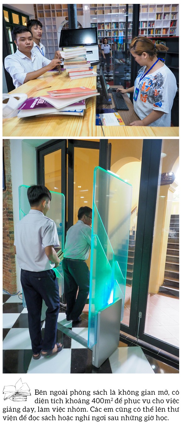 Đến thăm thư viện “5 sao” Trường THPT chuyên Trần Đại Nghĩa ảnh 9