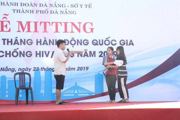 1.000 Đoàn viên Đà Nẵng hưởng ứng Tháng hành động quốc gia phòng, chống HIV/AIDS ảnh 1