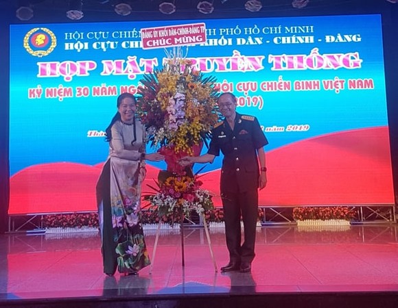 Họp mặt các thế hệ cựu chiến binh Việt Nam Khối Dân - Chính - Đảng TPHCM ảnh 2