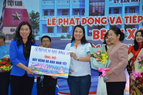Hơn 11 tỷ đồng ủng hộ xây dựng bệnh xá trên đảo Nam Yết, huyện Trường Sa ảnh 1