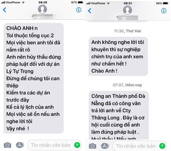 Tổng cục 2 vào cuộc việc Trưởng BQL dự án tại Đà Nẵng bị đe dọa ảnh 2
