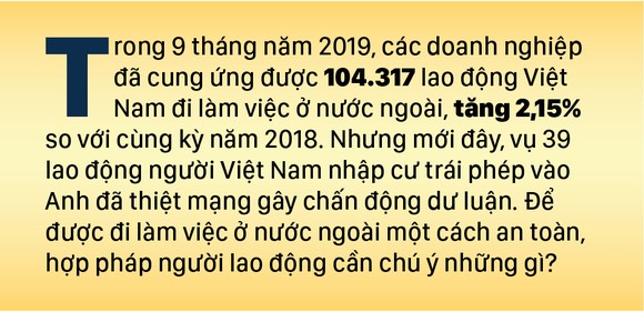 Để làm việc ở nước ngoài an toàn, hợp pháp, người lao động cần biết gì? ảnh 1