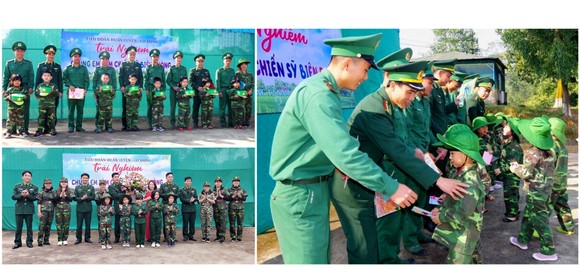 'Chúng em làm chiến sĩ biên phòng' tại Bộ đội Biên phòng Hà Tỉnh ảnh 16