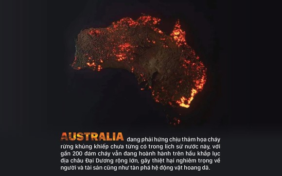 Australia 'oằn lưng' chống chọi thảm họa cháy rừng ảnh 1