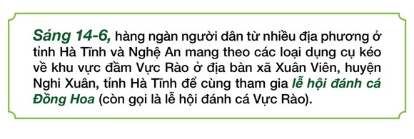 Độc đáo lễ hội đánh cá Đồng Hoa ảnh 1