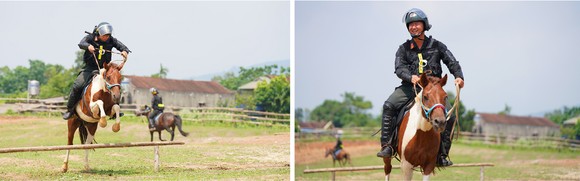 Cảnh sát cơ động Kỵ binh huấn luyện ngựa nghiệp vụ ảnh 16