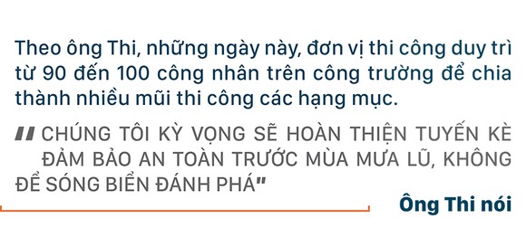 Kè biển 99 tỷ đồng 'lên dây cót' trước mùa mưa bão ảnh 17