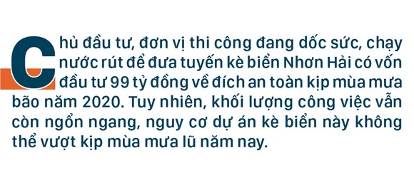 Kè biển 99 tỷ đồng 'lên dây cót' trước mùa mưa bão ảnh 1