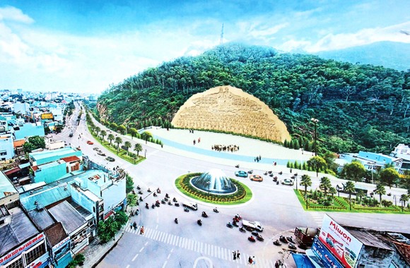 Bình Định: Cần thận trọng khi làm bức phù điêu tạc vào vách núi ảnh 1
