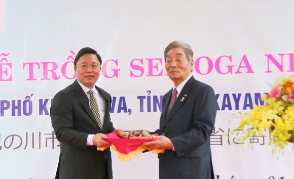 Lễ trồng hoa sen Oga tại Quảng Nam ảnh 4