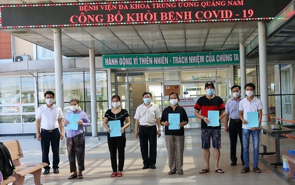 Quảng Nam công bố khỏi bệnh cho 11 trường hợp mắc Covid-19 ảnh 1