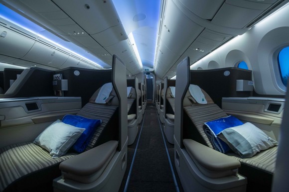 Máy bay Boeing 787-9 Dreamliner đầu tiên về với đội bay của Bamboo Airways ảnh 4