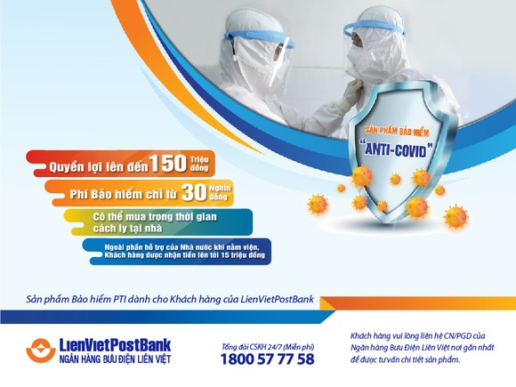 LienVietPostbank triển khai gói bảo hiểm ANTI – COVID ảnh 1