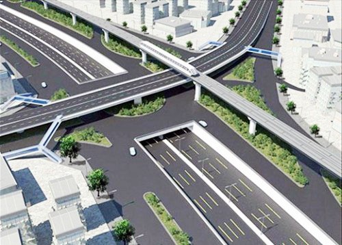 Chuyển chủ đầu tư xây dựng hầm chui Nguyễn Văn Linh - Nguyễn Hữu Thọ, quận 7 ảnh 1