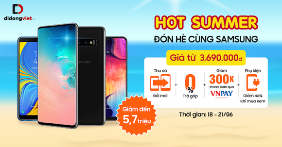 Galaxy S10, S10 Plus cùng Galaxy A giảm đến gần 6 triệu đồng ảnh 1