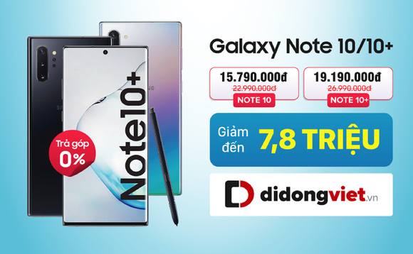 Samsung Galaxy Note 10/10+ giảm đến 8 triệu đồng ảnh 1