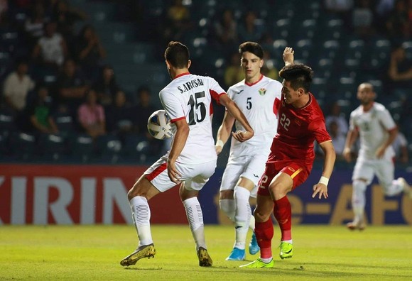 U23 Việt Nam - U23 Jordan 0-0: Việt Nam tạo sức ép dồn dập vào cuối trận ảnh 2