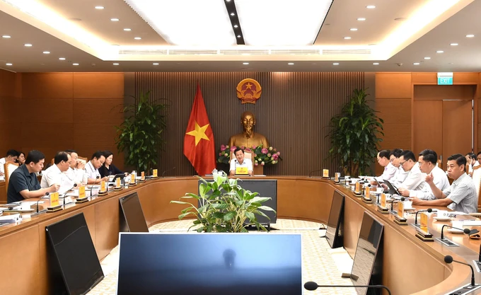Phó Thủ tướng Chính phủ Lê Minh Khái họp với Ngân hàng Nhà nước Việt Nam và các bộ ngành liên quan về công tác quản lý thị trường vàng