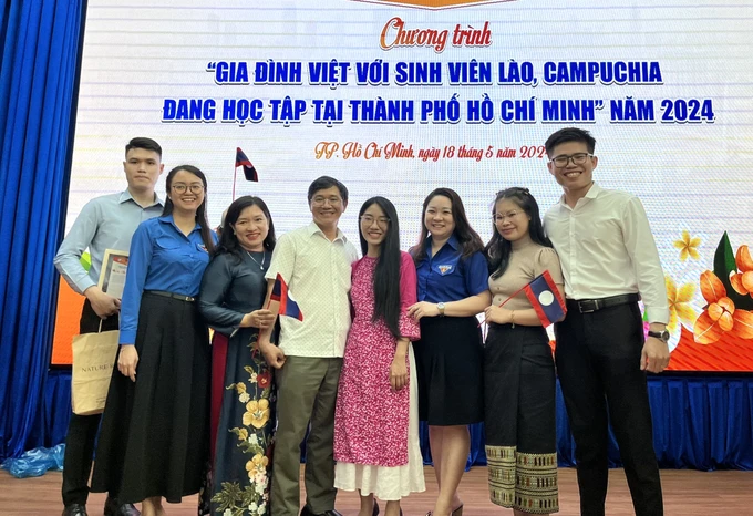 Chương trình gia đình Việt với sinh viên Lào, Campuchia đang học tập tại TPHCM.jpg