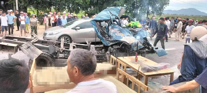 Hiện trường vụ tai nạn 
