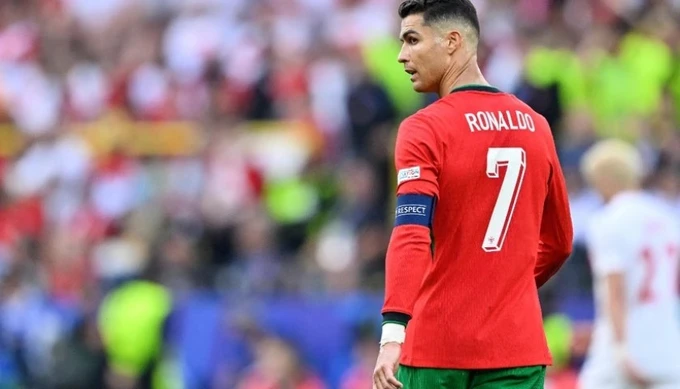 Ronaldo has yet to score a goal at Euro 2024. Photo: Goal