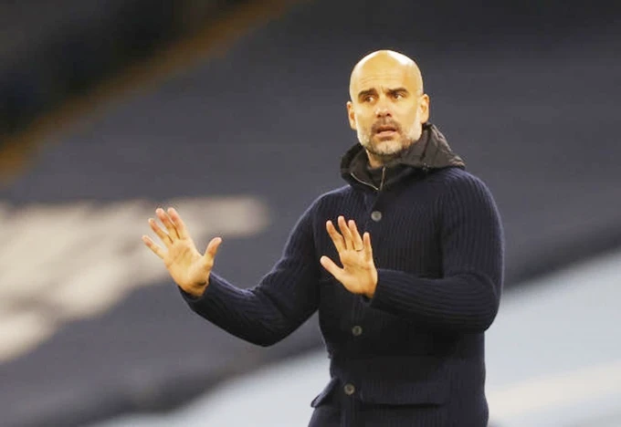 HLV Pep Guardiola vẫn luôn khó chịu vì Man.City mang tiếng dùng tiền mua danh hiệu.