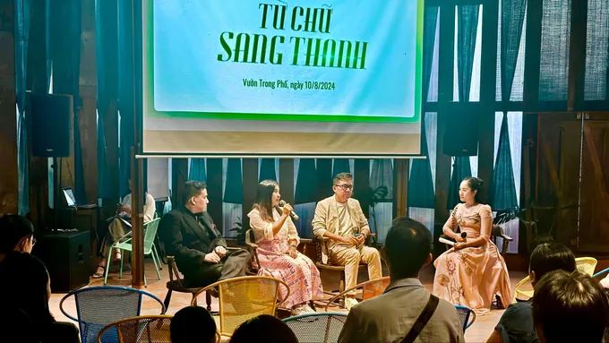 Một chương trình trò chuyện về phim âm thanh được tổ chức gần đây tại TPHCM được nhiều bạn trẻ quan tâm U6a.jpg