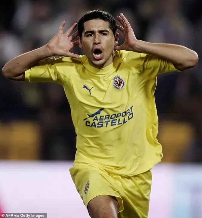 Argentine legend Juan Roman Riquelme