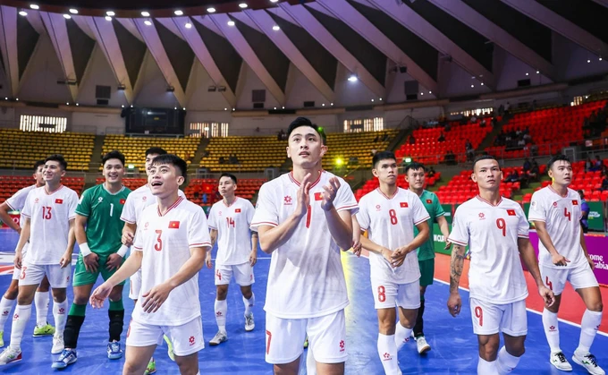 Đội tuyển futsal Việt Nam hướng đến kỳ tích lần thứ 3 liên tiếp tham dự VCK futsal World Cup