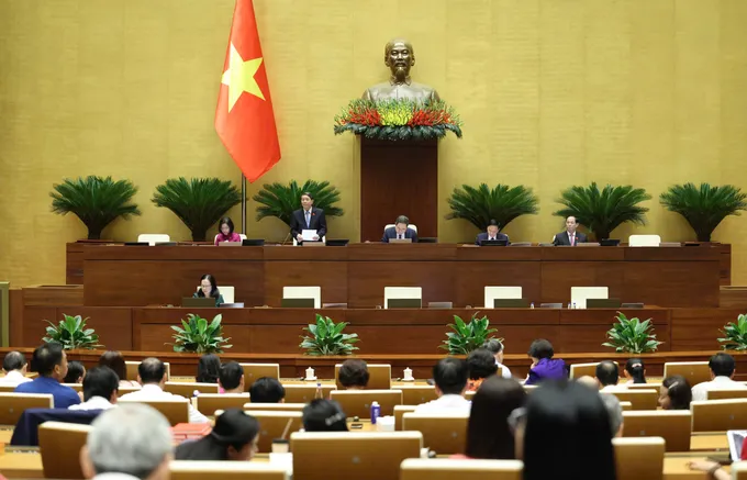 Quốc hội chiều 26-6.
