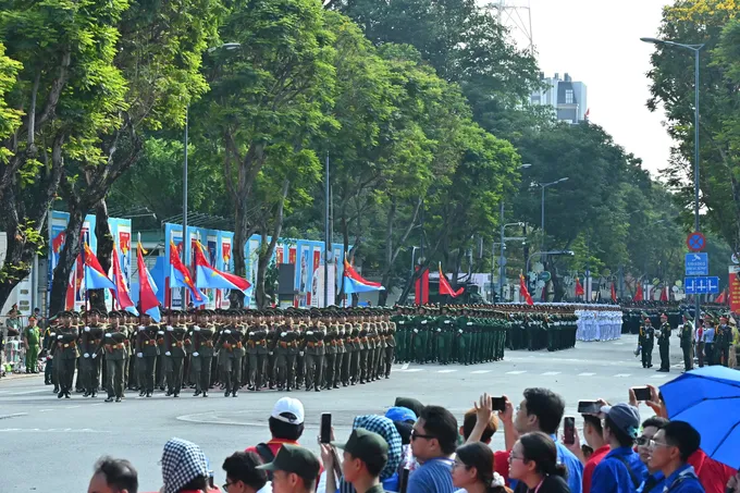 Hình ảnh Lễ Tổng duyệt diễu binh, diễu hành cấp Nhà nước chuẩn bị cho Đại lễ 30-4, tại TPHCM sáng 27-4 z6545923879767_3cc539d507a8fe4523750179221635ca.jpg