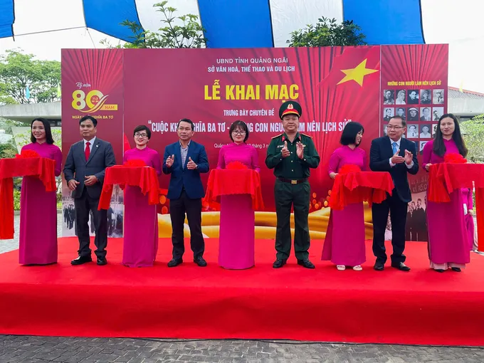 Triển lãm chuyên đề lịch sử về Khởi nghĩa Ba Tơ