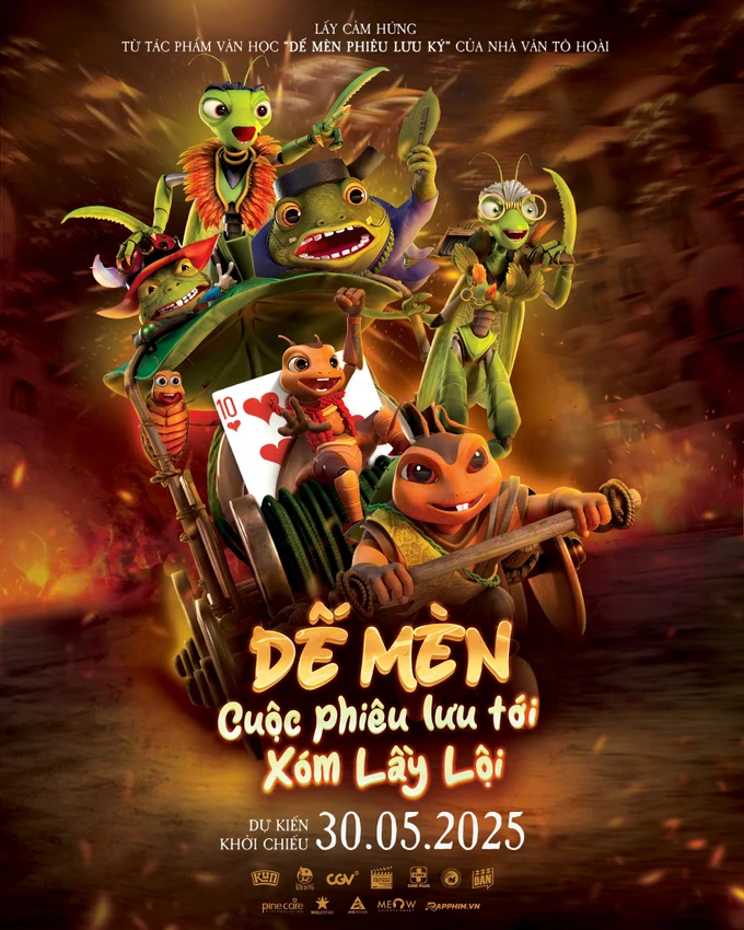 Poster chính thức của bộ phim. Ảnh: ĐPCC de men phieu luu ky 1.jpg
