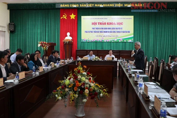 Quang cảnh buổi hội thảo. Ảnh: ĐOÀN KIÊN IMG_0018.JPG