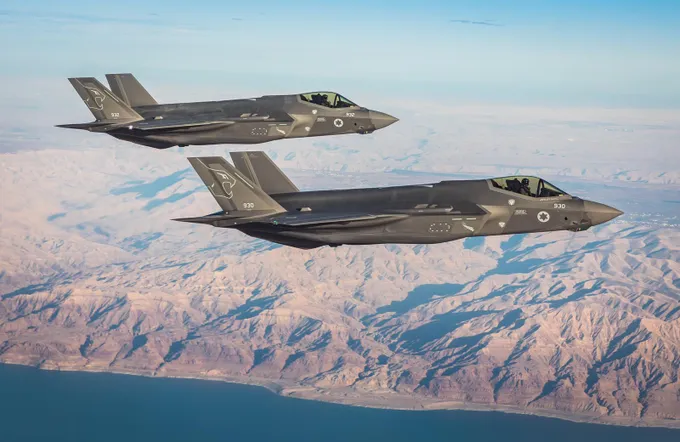 Máy bay F-35I Adir. Ảnh: IDF SPOKESPERSON 'S UNIT